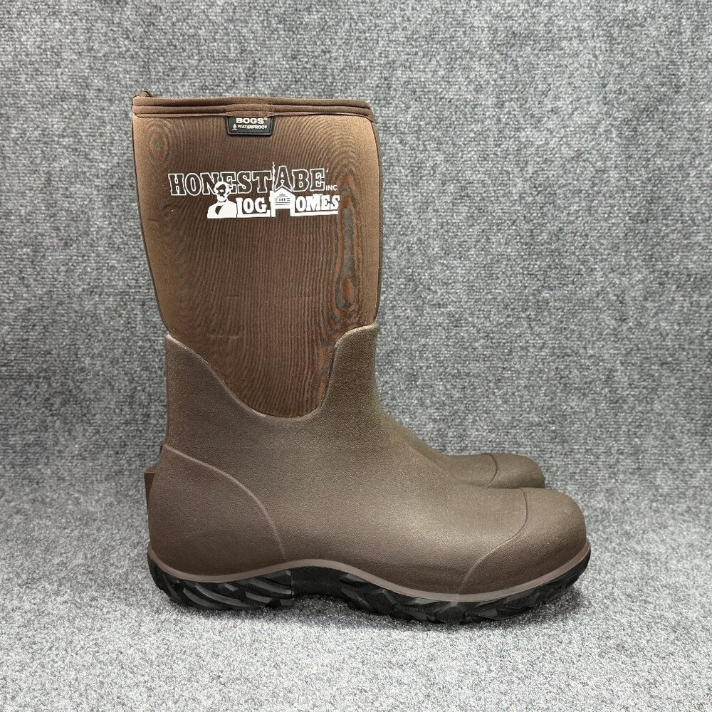Bogs Workman Boots Men's 15 Brown Rubber Neo-Tech Waterproof Outdoor Hunt Work